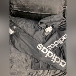 ADIDAS HOODIE & ADIDAS TIGHTS(BRAND NEW /W TAGS)!!!!
